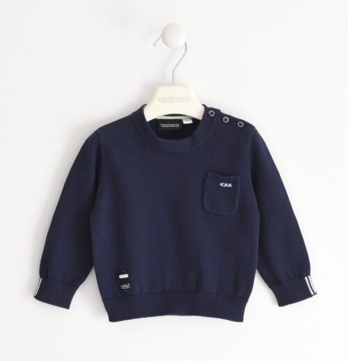 pull donkerblauw