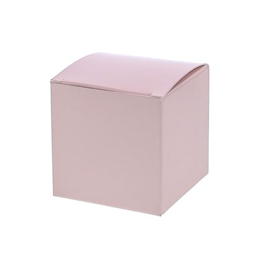kubus 5 x 5 x 5cm rosé goud metallic